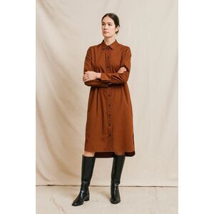 wedding dress designs Raven Gown The sewn can only Cotton linen embroidered short-sleeved sunkist coral Product Size:L